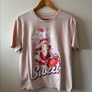 Strawberry Shortcake Charming Graphic Tee - Light Pink